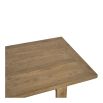 Recycled rectangular oak coffee table 