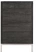 Dark, modern and simplistic bedside table