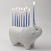 Gorgeous elephant candle holder holding 9 candles