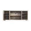 Large 4-drawer buffet with curved oval design 