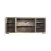 Large 4-drawer buffet with curved oval design 