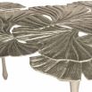 Gingko leaf patterned coffee table
