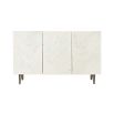 Chic sideboard with a herringbone design