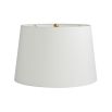 Stunning spherical table lamp in white