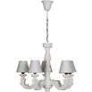 White Knight 5 Arm Chandelier