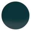 Abstract shape fibreglass side table in green finish 