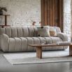 Cosy cream rug with divine textured pattern