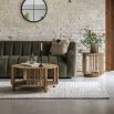 Cosy cream rug with divine textured pattern