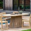 Vita Outdoor Dining Table - 6-Seater