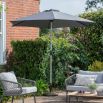 Fornillo Parasol - Grey - 2.7m