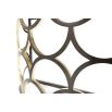 Black and gold carved console table