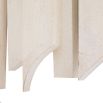 Set of three sculptural wall art plaques