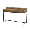 Beautiful industrial-inspired 4-drawer desk 