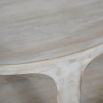 stunning natural whitewashed coffee table with sleek light design