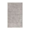 hand-tufted wool rug with natural charm