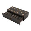 Elegant wooden domino set 