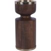 Elevate your decor with the Floure Candle Holder - S. Its elegant design adds a touch of sophistication to any space while beautifully showcasing your candles.