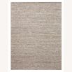 Hand woven wool rug in brown/beige shade