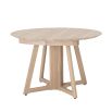 Luxurious extendable wooden dining table