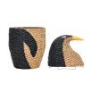 Bankuan grass luxury penguin storage basket 