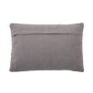 Luxurious rectangular cushion with natural finish and neutral tones