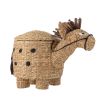 woven basket for children in the shape of a horse