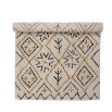 Luxurious nordic pattern wool rug