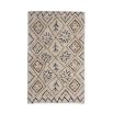 Luxurious nordic pattern wool rug