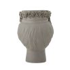 beautiful Grecian feminine face vase