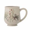 Beige Christmas ceramic mug
