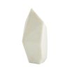 Set of three organic shaped marble sculptures