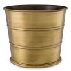 Vintage brass planter