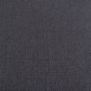 Dark grey dining chair with square cut out shape in backrest and luxurious linen upholstery
