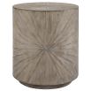 Warm grey starburst design side table