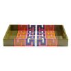 Multicoloured glossy tray