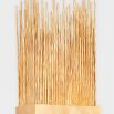 Gorgeous gold wall sconce with varied height rods for dimension