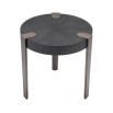Oxnard Side Table - Charcoal Grey