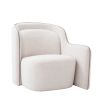 Lyssa off-white upholstered seat with contrasting Lyssa sand piping