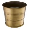 Vintage brass planter
