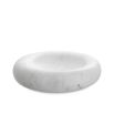 Chic travertine and marble dish accessory