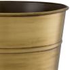 Vintage brass planter