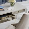 gorgeous mirrored desk