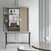 lovely mirrored bar cabinet