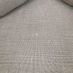Ultra cosy grey linen sofa with two scatter cushions
