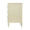 Beautiful, cream dresser with cream shagreen finish
