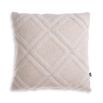 Stunning cushion with tufted diamond details