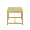 Yellow rubberwood table