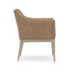 Elegant mid-century modern style dining armchair