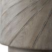 Warm grey starburst design side table