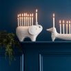 Gorgeous elephant candle holder holding 9 candles